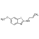CAS#: 126322-30-3， N-Allyl-6-Methoxy-1,3-Benzothiazol-2-Amine