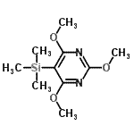 CAS#: 126327-72-8， 2,4,6-Trimethoxy-5-(Trimethylsilyl)Pyrimidine