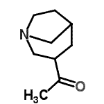CAS#: 126344-08-9， 1-(1-Azabicyclo[3.2.1]Oct-3-Yl)Ethanone