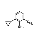 CAS#: 126403-72-3， 2-Amino-3-Cyclopropylbenzonitrile