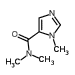 CAS#: 126535-11-3， N,N,1-Trimethyl-1H-Imidazole-5-Carboxamide