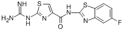 CAS#: 126612-52-0， 2-(Diaminomethylideneamino)-N-(5-Fluoro-1,3-Benzothiazol-2-Yl)-1,3-Thiazole-4-Carboxamide