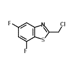 CAS#: 126764-53-2， 2-(Chloromethyl)-5,7-Difluoro-1,3-Benzothiazole