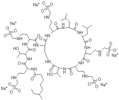 CAS 登录号：12705-41-8， 多粘菌素