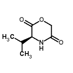 CAS#: 127094-72-8， (3S)-3-Isopropyl-2,5-Morpholinedione