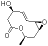 structure of CAS# 127393-90-2, (1S,3R,7R,8E,10R)-7-Hydroxy-3-Methyl-4,11-Dioxabicyclo[8.1.0]Undec-8-En-5-One;Botryolides B;Decarestrictine A1;SM-140-A1<wbr>, Botryol<wbr>ide B, (8<wbr>E)-7-Hydr<wbr>oxy-3-met<wbr>hyl-4,11-<wbr>dioxabicy<wbr>clo[8.1.0<wbr>]undec-8-<wbr>en-5-one