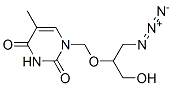 CAS#: 127559-73-3， 1-[(1-Azido-3-Hydroxypropan-2-Yl)Oxymethyl]-5-Methylpyrimidine-2,4-Dione