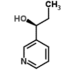 CAS#: 127633-95-8， (1S)-1-(3-Pyridinyl)-1-Propanol
