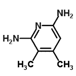CAS#: 127698-66-2， 3,4-Dimethyl-2,6-Pyridinediamine