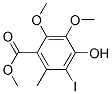 CAS#: 127761-05-1， Methyl 4-Hydroxy-5-Iodo-2,3-Dimethoxy-6-Methylbenzoate