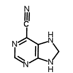 CAS#: 128033-35-2， 7,8-Dihydro-1H-Purine-6-Carbonitrile