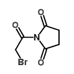CAS#: 128464-32-4， 1-(Bromoacetyl)-2,5-Pyrrolidinedione