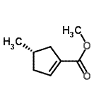 CAS#: 128471-66-9， Methyl (4S)-4-Methyl-1-Cyclopentene-1-Carboxylate