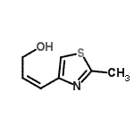 CAS#: 128674-40-8， (2Z)-3-(2-Methyl-1,3-Thiazol-4-Yl)-2-Propen-1-Ol