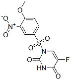 CAS#: 128887-33-2， 5-Fluoro-1-(4-Methoxy-3-Nitrophenyl)Sulfonylpyrimidine-2,4-Dione