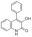 structure of CAS# 129-24-8, 3-Hydroxy-4-Phenyl-1H-Quinolin-2-One;3-Hydroxy-4-Phenyl-Carbostyril;Acon0_001468;Aids-089095