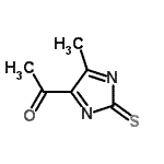 CAS#: 129015-10-7， 1-(5-Methyl-2-Thioxo-2H-Imidazol-4-Yl)Ethanone