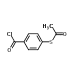 CAS#: 129018-26-4， S-[4-(Chlorocarbonyl)Phenyl] Ethanethioate