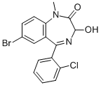 CAS#: 129166-25-2， 7-Bromo-5-(2-Chlorophenyl)-3-Hydroxy-1-Methyl-3H-1,4-Benzodiazepin-2-One