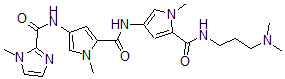 CAS#: 129601-50-9， N-[5-[[5-(3-Dimethylaminopropylcarbamoyl)-1-Methylpyrrol-3-Yl]Carbamoyl]-1-Methylpyrrol-3-Yl]-1-Methylimidazole-2-Carboxamide