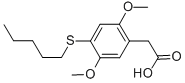 CAS#: 129658-08-8， 2-(2,5-Dimethoxy-4-Pentylsulfanylphenyl)Acetic Acid