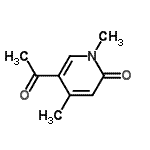 CAS#: 129689-54-9， 5-Acetyl-1,4-Dimethyl-2(1H)-Pyridinone