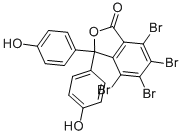 结构式 CAS# 13027-28-6, 4,5,6,7-四溴苯酚酞