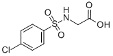 structure of CAS# 13029-72-6, 2-([(4-Chlorophenyl)Sulfonyl]Amino)Acetic Acid;2-[(4-Chlorophenyl)Sulfonylamino]Ethanoate;Zinc00167605