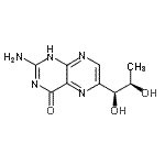 CAS#: 13039-62-8， 2-Amino-6-[(1S,2R)-1,2-Dihydroxypropyl]-4(1H)-Pteridinone