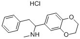 CAS#: 130397-01-2， 1-(2,3-Dihydro-1,4-Benzodioxin-7-Yl)-N-Methyl-2-Phenylethanamine Hydrochloride