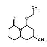 CAS#: 130407-32-8， 6-Ethoxy-8-Methyloctahydro-4H-Quinolizin-4-One