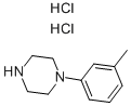 structure of CAS# 13078-13-2, 1-(3-Methylphenyl)Piperazine Dihydrochloride Hydrate;1-(M-Tolyl)Piperazine Chloride;Nsc150848;Nsc71662