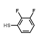 结构式 CAS# 130922-39-3, 2,3-二氟苯硫醇