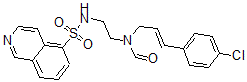 CAS#: 130964-32-8， N-[(E)-3-(4-Chlorophenyl)Prop-2-Enyl]-N-[2-(Isoquinolin-5-Ylsulfonylamino)Ethyl]Formamide