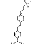CAS#: 131032-72-9， 3-(4-{(E)-2-[4-(Dimethylamino)Phenyl]Vinyl}-1-Pyridiniumyl)-1-Propanesulfonate