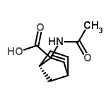 CAS 登录号：131102-02-8， (1R)-2-乙酰氨基双环[2.2.1]庚-5-烯-2-羧酸
