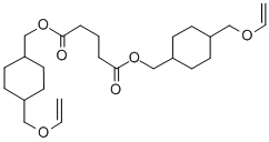 CAS#: 131132-77-9， Bis[[4-(Ethenoxymethyl)Cyclohexyl]Methyl] Pentanedioate
