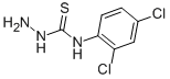 structure of CAS# 13124-11-3, [(2,4-Dichlorophenyl)Amino]Thiourea;Zinc00168381;2P-045