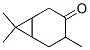 CAS#: 13124-69-1， 4,7,7-Trimethylbicyclo[4.1.0]Heptan-3-One