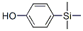 structure of CAS# 13132-25-7, 4-(Trimethylsilyl)-Phenol;Nsc 83941;Nciopen2_001253;Chebi:39394