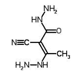 CAS#: 131455-45-3， (2E)-2-Cyano-3-Hydrazino-2-Butenehydrazide