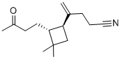 CAS#: 131468-89-8， 4-[(1S,2R)-3,3-Dimethyl-2-(3-Oxobutyl)Cyclobutyl]Pent-4-Enenitrile