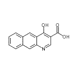 CAS#: 131776-36-8， 4-Hydroxybenzo[g]Quinoline-3-Carboxylic Acid