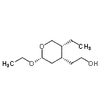 CAS#: 131815-09-3， 2-[(2R,4R,5R)-2-Ethoxy-5-Ethyltetrahydro-2H-Pyran-4-Yl]Ethanol
