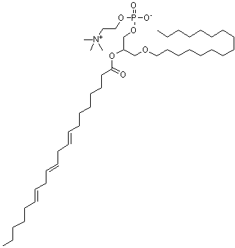 CAS#: 131907-73-8， 3-(Hexadecyloxy)-2-[(8E,11E,14E)-8,11,14-Icosatrienoyloxy]Propyl 2-(Trimethylammonio)Ethyl Phosphate