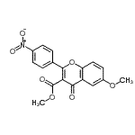 CAS#: 132018-13-4， Methyl 6-Methoxy-2-(4-Nitrophenyl)-4-Oxo-4H-Chromene-3-Carboxylate