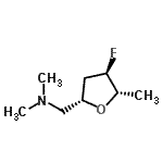 CAS#: 132113-41-8， (1S)-1,4-Anhydro-2,3,5-Trideoxy-5-(Dimethylamino)-2-Fluoro-1-Methyl-D-Erythro-Pentitol