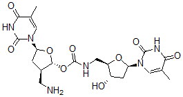CAS#: 132247-55-3， [(2R,3R,5S)-3-(Aminomethyl)-5-(5-Methyl-2,4-Dioxopyrimidin-1-Yl)Oxolan-2-Yl] N-[[(2R,3S,5R)-3-Hydroxy-5-(5-Methyl-2,4-Dioxopyrimidin-1-Yl)Oxolan-2-Yl]Methyl]Carbamate