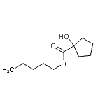 CAS#: 13227-83-3， Pentyl 1-Hydroxycyclopentanecarboxylate