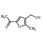 CAS#: 132332-04-8， 1-[4-(Hydroxymethyl)-5-Methyl-2-Furyl]Ethanone